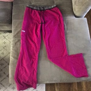 Magenta Fuscia Pink Grey’s Anatomy Scrub Pants